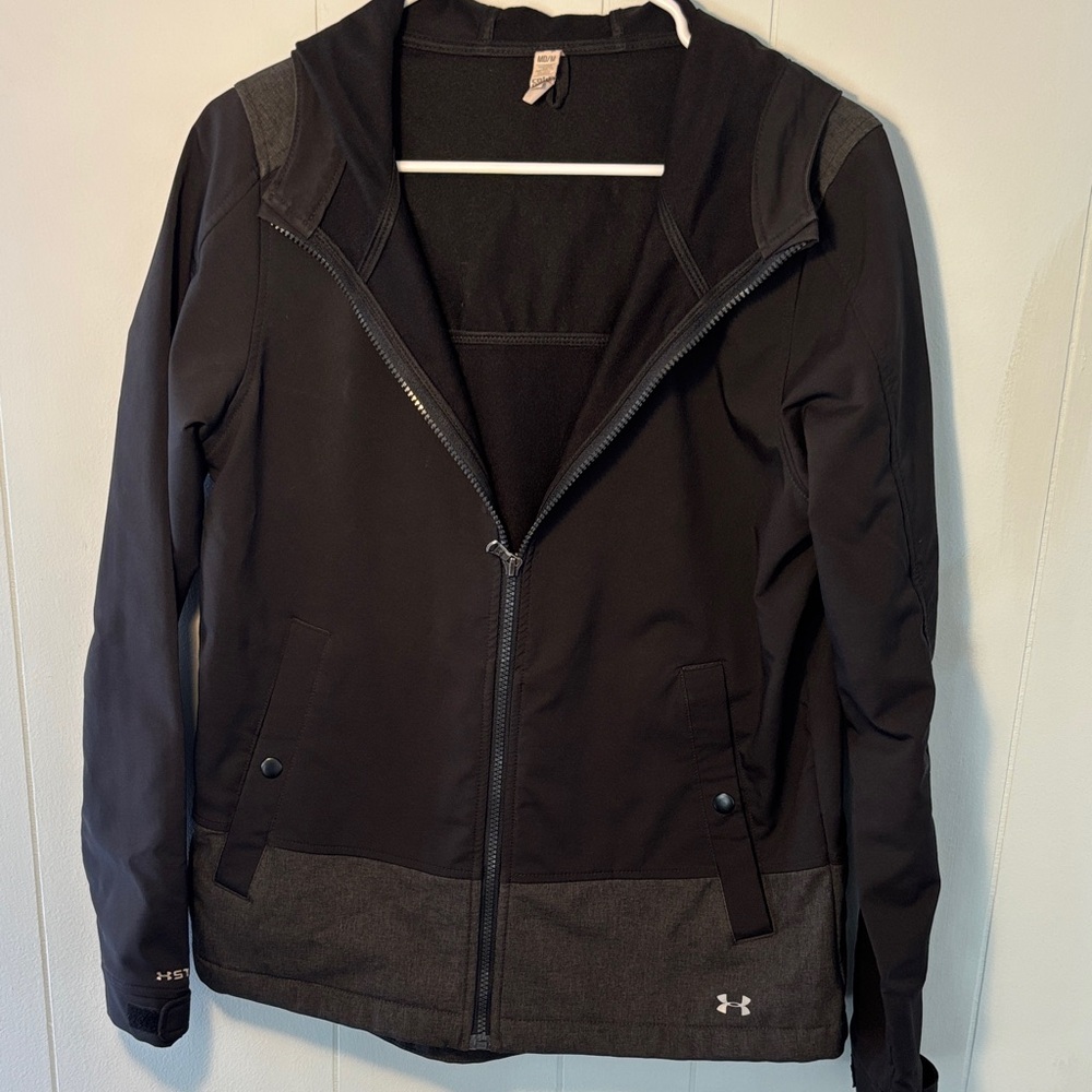 Under Armour Women's Black and Gray Utility Jacket